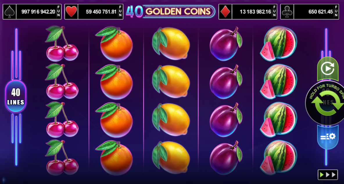 40 Golden Coins